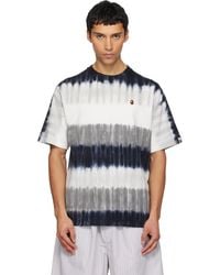 A Bathing Ape - Drip Stripe One Point T-Shirt - Lyst