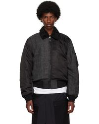 Maharishi - B15 Wool Flight Jacket - Lyst