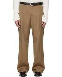 Our Legacy - Tan Borrowed Chino Trousers - Lyst