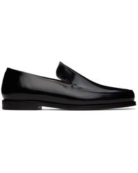KHAITE - Black 'the Alessio' Loafers - Lyst
