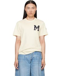 Moncler - Cotton Jersey Monogram T-Shirt - Lyst