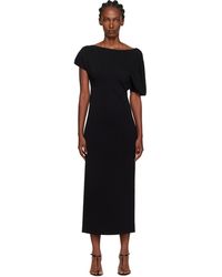 Rohe - Asymmetrical Knitted Midi Dress - Lyst