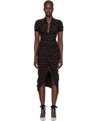 Vivienne Westwood - Printed Piquet Pulling Midi Dress - Lyst