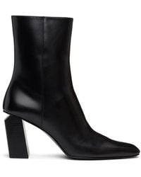 Alexander Wang - ブラック Toni 85Mm レザー アンクルブーツ - Lyst