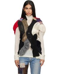 Junya Watanabe - Patchwork Cardigan - Lyst