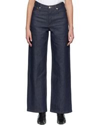 A.P.C. - Jean Elisabeth Bleu Marine - Lyst