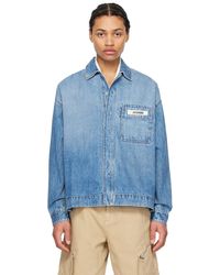 Jacquemus - La Chemise Brand-patch Relaxed-fit Shirt - Lyst