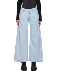Levi's - Blue baggy Dad Wide Leg Jeans - Lyst