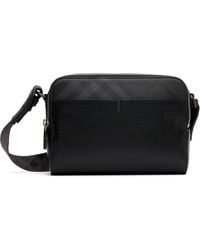Burberry - Pop Check Crossbody Bag - Lyst