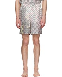 Givenchy - Monogram 72 Drawstring Pyjama Shorts - Lyst