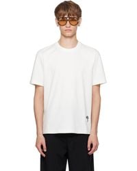 Bottega Veneta - Off- Cotton T-Shirt - Lyst