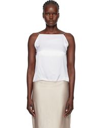 Ann Demeulemeester - Heda Slip Open Back Top - Lyst