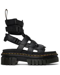 Dr. Martens - Ricki Leather Platform Gladiator Sandals - Lyst