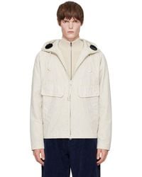 C.P. Company - Off- Twill Mixed Explorer Jacket - Lyst