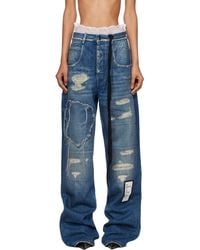 Ann Demeulemeester - Claire 5 Pocket Comfort Jeans - Lyst