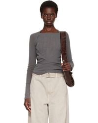 Lemaire - Ballerina Wrap Blouse - Lyst