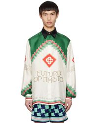 Casablancabrand - Multicolored Futuro Optimistico Shirt - Lyst