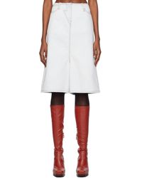 Pushbutton - Five-pocket Denim Shorts - Lyst
