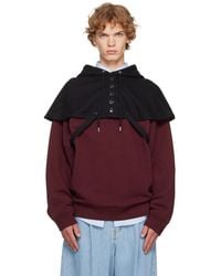 Dries Van Noten - Cape Hoodie - Lyst