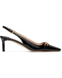 Tom Ford - ブラック Whitney エナメルレザー スリングバックヒール - Lyst