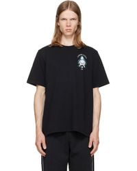 CASABLANCA - Hotel Emblem Short Sleeve T‑Shirt - Lyst