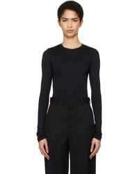 Wardrobe NYC - Opaque Long Sleeve T-Shirt - Lyst