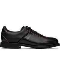 Our Legacy Ten Pin Leather Sneakers in Black for Men | Lyst
