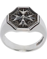 Emanuele Bicocchi - Crest Signet Ring - Lyst