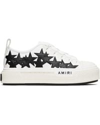 Amiri - Stars Court Canvas Sneakers - Lyst