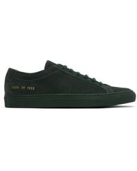 Common Projects - Achilles Tonal Suede Sneakers - Lyst