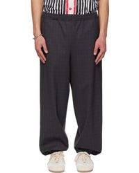 Moschino - Logo Tape Trousers - Lyst