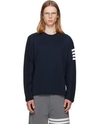 Thom Browne - Milano Cotton 4-Bar T-Shirt - Lyst