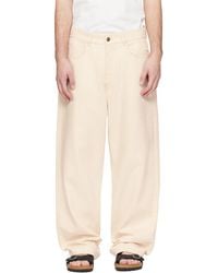 Merz B. Schwanen - Off- 1930S Cotton Twill 5-Pocket Trousers - Lyst