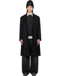 Acne Studios - Single-Breasted Wool Coat - Lyst