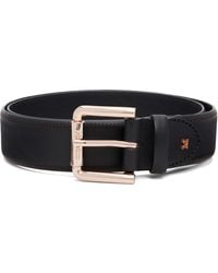 Max Mara - Ceinture Noire En Cuir - Lyst
