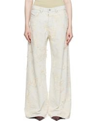 DIESEL - Off- Relaxed 1996 D-Sire 09M40 Jeans - Lyst