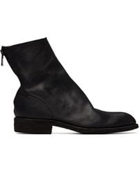 Guidi - 986 Leather Back Zip Ankle Boots - Lyst