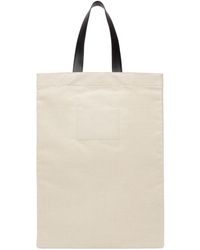 Jil Sander Totes and shopper bags for Women - Up to 75% off at Lyst.com
