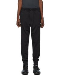 Y-3 Black Classic Cuffed Lounge Trousers