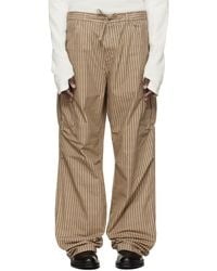 424 - Camo Stripe Cargo Pants - Lyst