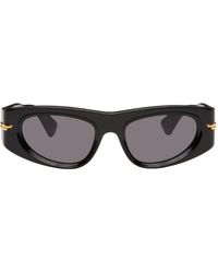Bottega Veneta - Oval Sunglasses - Lyst