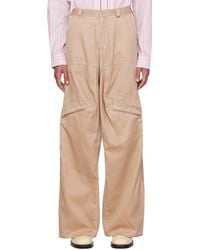 Y. Project - Gathered Trousers - Lyst