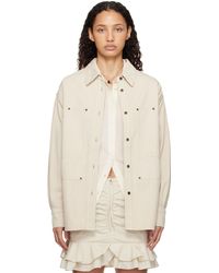 Isabel Marant - Okely Denim Jacket - Lyst