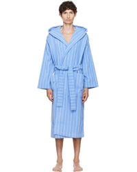 Tekla - Terry Hooded Bathrobe - Lyst