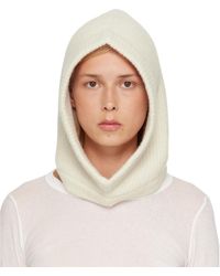 Rick Owens - Off- Tower Alpaca Knit Hood - Lyst