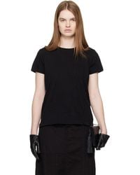 Y's Yohji Yamamoto - Round Neck Short Sleeve T-Shirt - Lyst