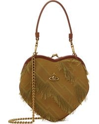 Vivienne Westwood - Fringes Fil Coupé Belle Heart Frame Bag - Lyst