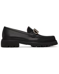Ferragamo Bleecker 1 Loafers in Black for Men Lyst UK