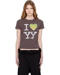 OPEN YY - Ssense Exclusive 'I Love Yy' Baby T-Shirt - Lyst