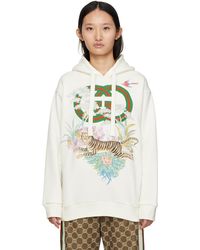 White Gucci Hoodies for Women | Lyst